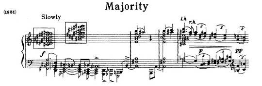 Charles Ives - Majority (1921)